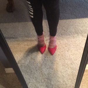 New Red/white Heels